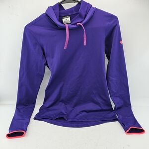 Nike Women's Purple Hoodie Top